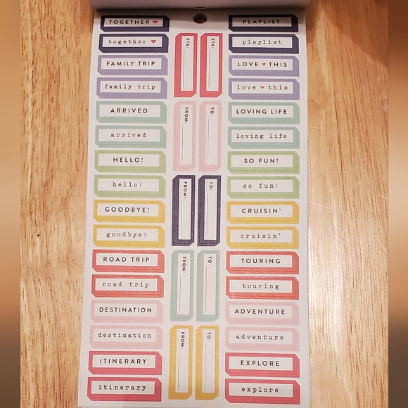 1281 Travel Stickers New - Picture 9 of 11